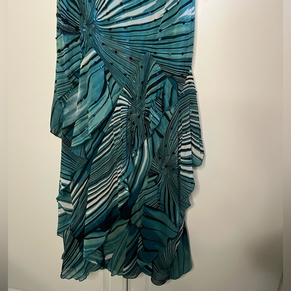 Y2K vintage Fairy Ruffle Formal Dress - Picture 7 of 14